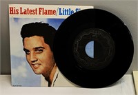 Elvis Presley "His Latest Flame" Record (7")