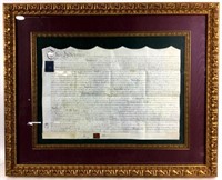 Antique Indenture Document