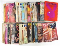Collection of Vintage Playboys