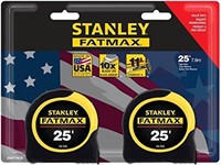 Stanley 2-Pack, 25' FATMAX Tape Measure