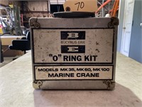 O ring kit, models MK35, MK60, MK100