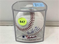Bryce Harper autographed baseball