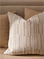 Soothing richness reversible cushion- 20x20in
