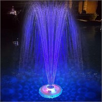 Fountain with Underwater Light Show