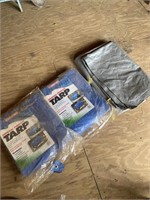 3 large tarps, two new