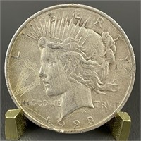 1923 Peace Silver Dollar (90% Silver)