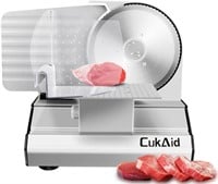 CukAid Electric Meat Slicer Machine, Deli Cheese