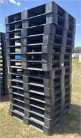 (AS) Cabka Plastic Pallets, 40”x47.5”x6” (15)