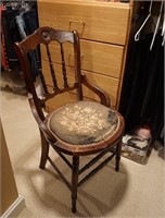 Chair with Needlepoint seat