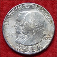 1923 S Monroe Silver Commemorative Half Dollar