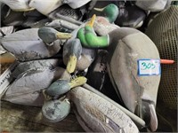 Collection of Mallard Decoys w/Bag