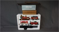 New Bright Christmas Railroad Train Set