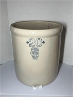 No. 20 Whitehall Stoneware Crock