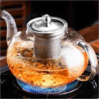Glass Teapot Stovetop 40 OZ