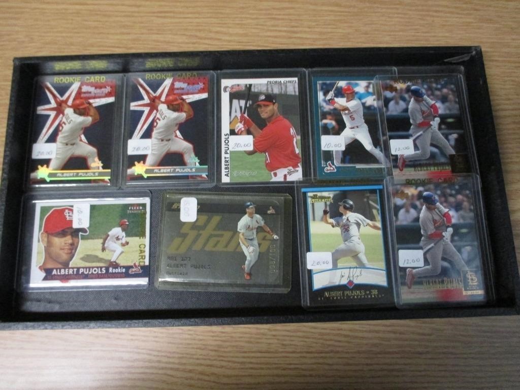St Louis Cardinals Pujols Rookie Trading Cards