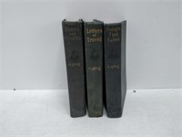 lot of 3 rodyard kipling books