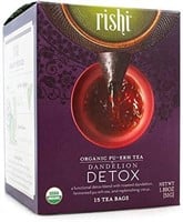 Rishi Tea Organic Caffeine Free Tea Bags,DETOX