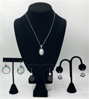 Assortment of Sterling Jewelry