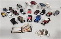 Collection of 21 Die Cast Classic Cars