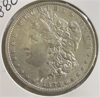 1880O Morgan Silver Dollar