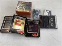 Cassettes and 8-Traks