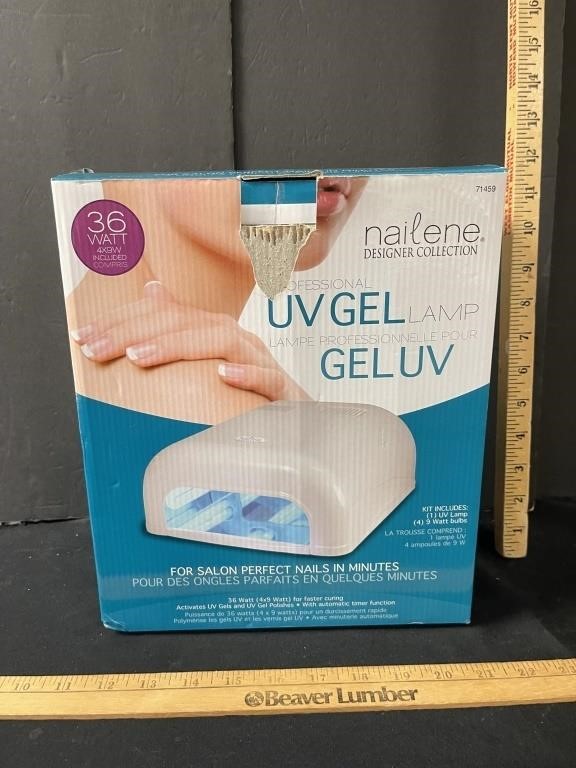 UV gel lamp tested
