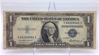1935F $1 Silver Certificate