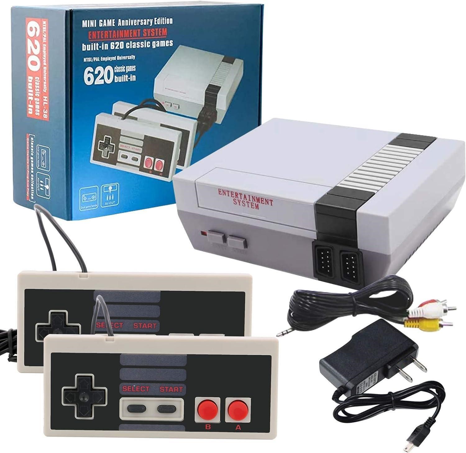Retro Game Console with 620 Games