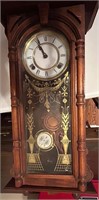 Antique German wall clock