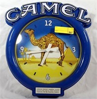 Camel Cigarettes Advertising Clock