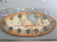 1999 Canada Millennium Quarters