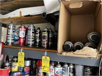 LOT PAINT, CLEANING SUPPLIES, HARDWARE, ETC (CONTE