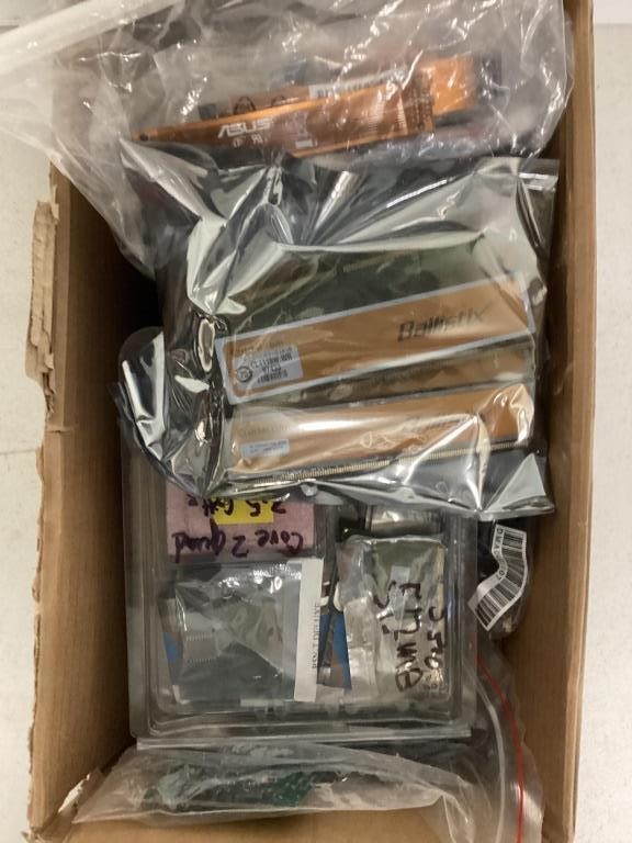 Box of computer items
