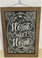 Home Sweet Home Chalkboard Look Sign
