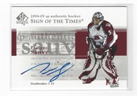 PHILIPPE SAUVE 2004-05 SPA SIGN OF THE TIMES AUTO