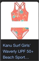 Kanu Surf Girls' Waverly  Beach Sport Size 12