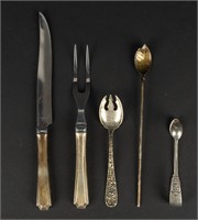 Sterling Silver Flatware Pieces