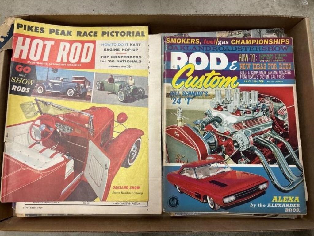 Vintage Hot Rod Magazines : Hot Rod, Rod &