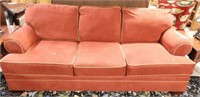 Lot #2234 - Broyhill three cushion sofa