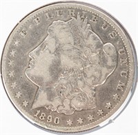 Coin 1890-CC  Morgan Silver Dollar in Good+
