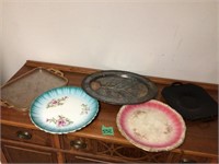vintage plates/trays