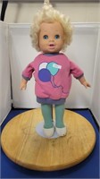 VINTAGE PLAYMATES 1987 BABY GROWS DOLL AS FOUND