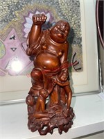 Wood Carved Buddha