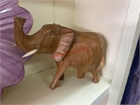 Wood Carved Elephant