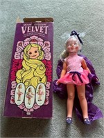 Moving and Grooving Velvet doll