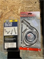 RETRIEVAL TOOL SET AND SCREW SET