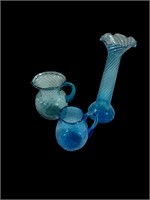 Blue Glassware