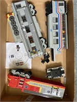 Lego Santa Fe train cars