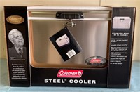 W - COLEMAN STEEL COOLER (G44)