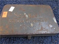 VINTAGE SNAP-ON SOCKET BOX & CONTENTS